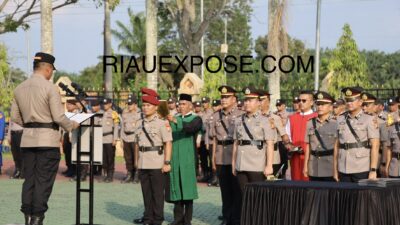 Sertijab Kasat Reskrim Polres Siak dari AKP Tidar Laksono Kepada AKP Dr.Raja Kosmos Parmulais