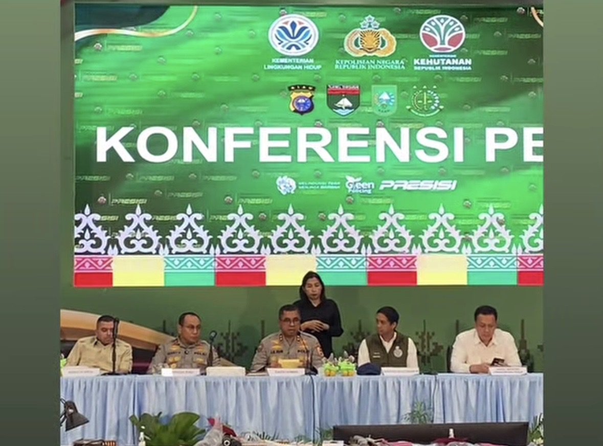 Polda Riau Ringkus 15 Tersangka Pembunuhan Gajah Sumatera di Pelalawan