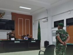 Peras Pacar dengan Video Call Mesum, Oknum TNI di Medan Dituntut 2 Tahun