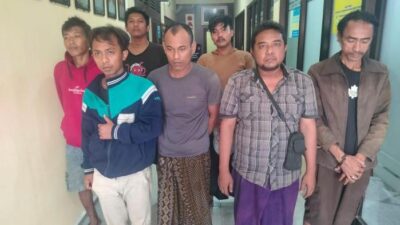 Tujuh orang pelaku berhasil diringkus aparat kepolisian saat hendak beraksi pada Minggu (8/3/2026)