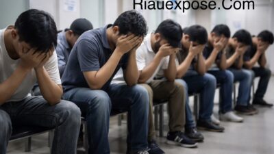 Mayoritas penderita berasal dari kelompok usia produktif, yakni rentang 25 hingga 49 tahun, yang mencapai sekitar 77 persen dari total kasus.