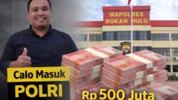 penipuan dan penggelapan dengan modus menjanjikan kelulusan masuk Bintara Polri kembali terjadi di Kabupaten Rokan Hulu (Rohul), Riau.