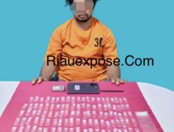 Polres Pelalawan Bongkar Sarang Sabu di Sei Kijang, 126 Paket Siap Edar Disita