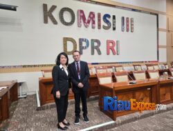 Dr Irfan Ardiansyah Bawa Suara Riau di Forum RDPU Komisi III DPR RI