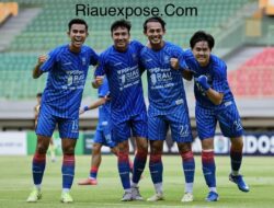 PSPS Pekanbaru Mengamuk! Hajar Sriwijaya FC 6-0 Tanpa Balas