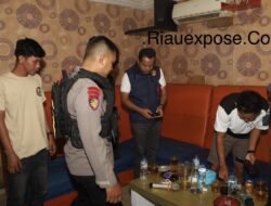 Razia THM Tualang, 10 Pengguna Narkotika Terjaring, 5 Anak Diamankan