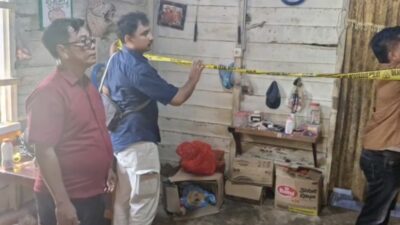 Remaja di Bengkalis-Riau Bunuh Ayah Kandung Saat Tidur, Leher Korban Nyaris Putus