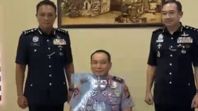 Kapolda Riau dan Ketua Polis Melaka Perkuat Sinergi Keamanan Selat Malaka