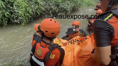 tragis setelah terseret arus parit yang meluap di kawasan Perumahan Sidomulyo, Kecamatan Marpoyan Damai, Pekanbaru.