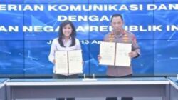 Pemerintah mengintegrasikan sistem pelaporan antara Kementerian Komunikasi dan Digital (Komdigi) dan Polri.