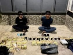 Penyeludupan 30 Kg Sabu & Ribuan Ekstasi dari Malaysia Digagalkan di Pekanbaru