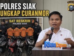 DPO Curanmor Dibekuk Tim Opsnal Polres Siak, Kasat Reskrim Sampaikan Hal Ini