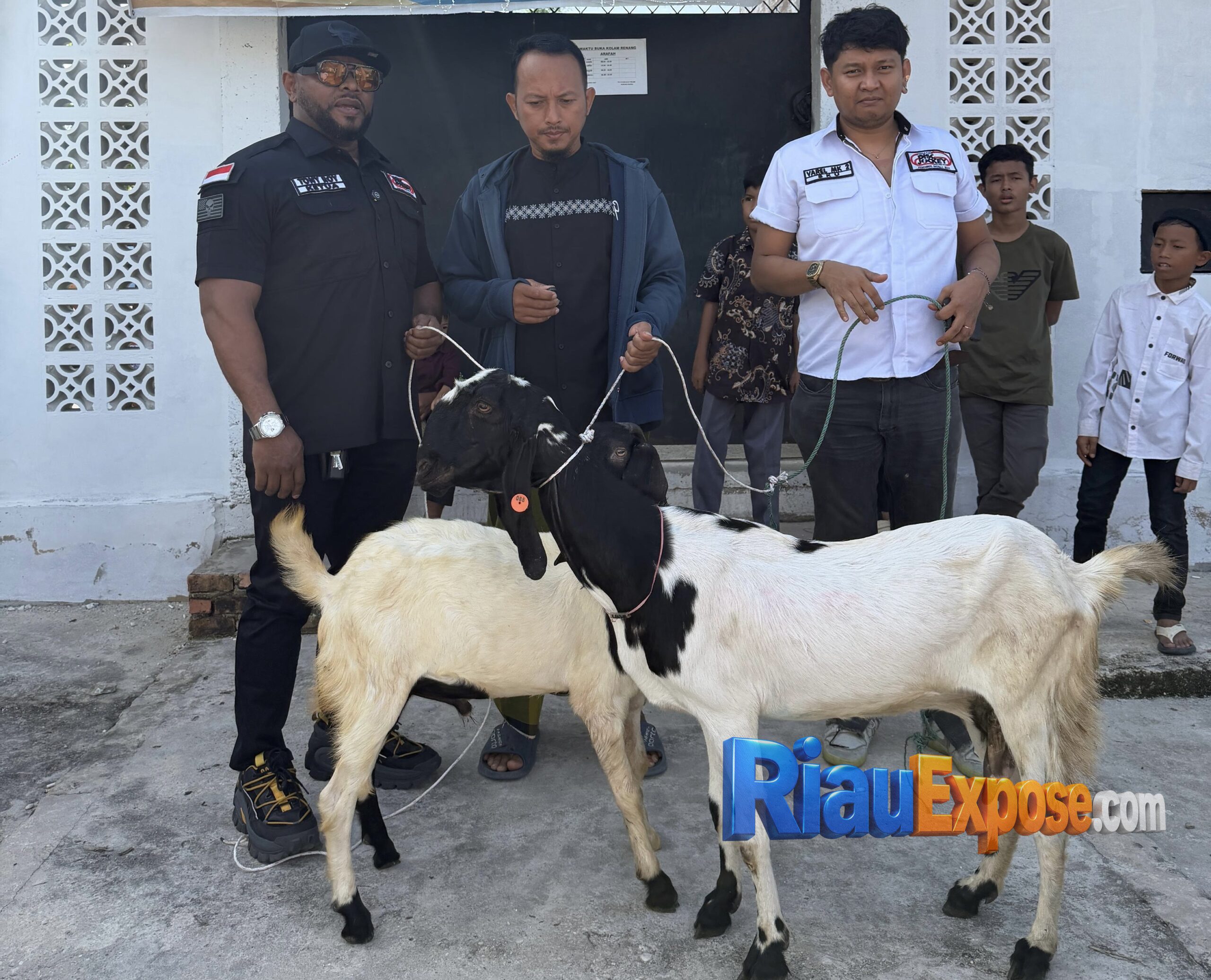 PDJI Riau Tebar Berkah Idul Adha 1447 H, Kurban Alm Robi dan Alm Adam Disalurkan untuk 110 KK 4 PDJI Riau berkurban