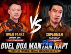 Polemik Dua Mantan Napi Iwan P VS Suparman Memanas, Marwah Melayu Jangan Terseret
