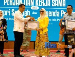 Terbaik Dua, Samsat Panam Raih Penghargaan Transaksi EDC Tertinggi dari BRK Syariah