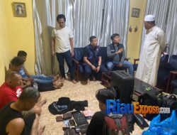 Pelarian Empat Pelaku Penipuan Batu Merah Delima Berakhir di Tangan Tim Opsnal Polres Siak