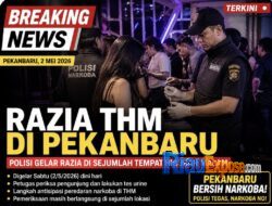 Razia di THM Pekanbaru, Polda Riau Pastikan Nihil Temuan Narkoba di 12 Lokasi