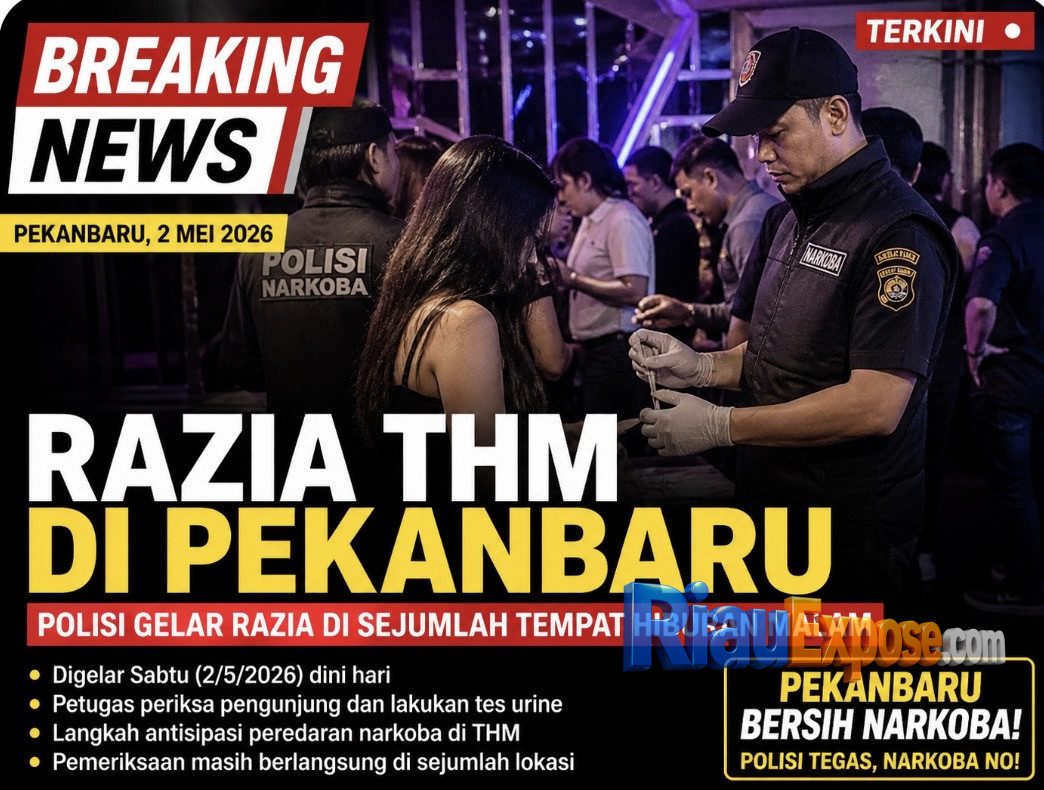 polisi menyisir 12 titik THM di Kota Pekanbaru