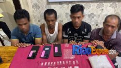Kades di Siak bersama tiga orang rekannya terjaring ops antik Narkoba 2026