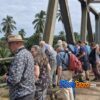 Turis Belanda Haru Kunjungi Bekas Jalur Kereta Api Kuansing-Sijunjung