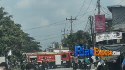 Rumah dan Mobil Pick Up Terbakar di Garuda Ujung Pekanbaru, Asap Hitam Bikin Panik Warga 7 Asap hitam pekat terlihat membumbung tinggi dari lokasi kebakaran yang menghanguskan dua unit rumah semi permanen milik warga bernama Ajo.