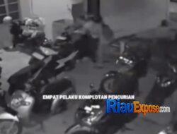 Komplotan Curanmor 20 TKP di Pekanbaru Dibekuk, Hasil Jual Motor Dipakai Beli Sabu