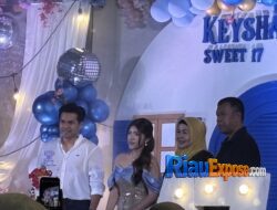 Sweet Seventeen Lakeysha Zafika Lesmana Berlangsung Meriah di Aryaduta, Penuh Doa dan Kebahagiaan
