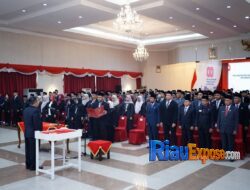 SF Hariyanto Mutasi dan Rotasi Puluhan Pejabat PUPR Riau: Ada yang Promosi hingga Demosi
