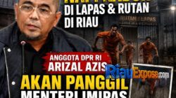 Napi Kabur di Rutan Riau Jadi Sorotan DPR RI, Arisal Aziz Panggil Menteri Imipas Agus Andrianto