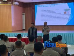 Satbrimob Polda Riau dan Propam Gelar Pelatihan Hipnoterapi