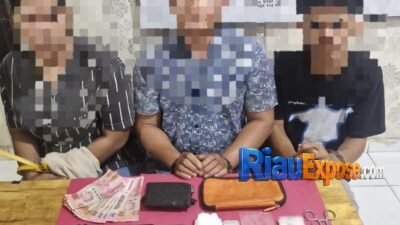 Polres Siak Ringkus Bandar dan Kurir Narkoba di Sungai Apit, Temukan Senjata Api Rakitan