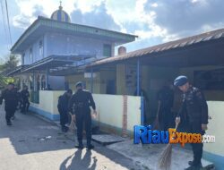 Jelang HUT Bhayangkara ke-80, Brimob Polda Riau Gelar Bakti Religi