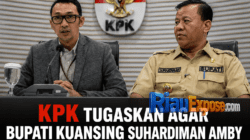 KPK buru Bupati dan Sekda Kuansing