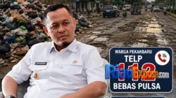 Layanan 112 Pemko Pekanbaru atasi sampah jalan rusak
