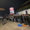 Patroli Tengah Malam, Polres Rohul Sasar Titik Rawan di Kampung Tangguh Anti Narkoba