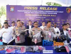 Polres Siak Ringkus Sindikat Curanmor N-Max, Beraksi di 20 TKP dari Siak hingga Pekanbaru