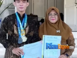 Mahasiswa Asal Siak Ciptakan Lampu dari Air Gambut, Raih Dua Penghargaan Internasional di Malaysia
