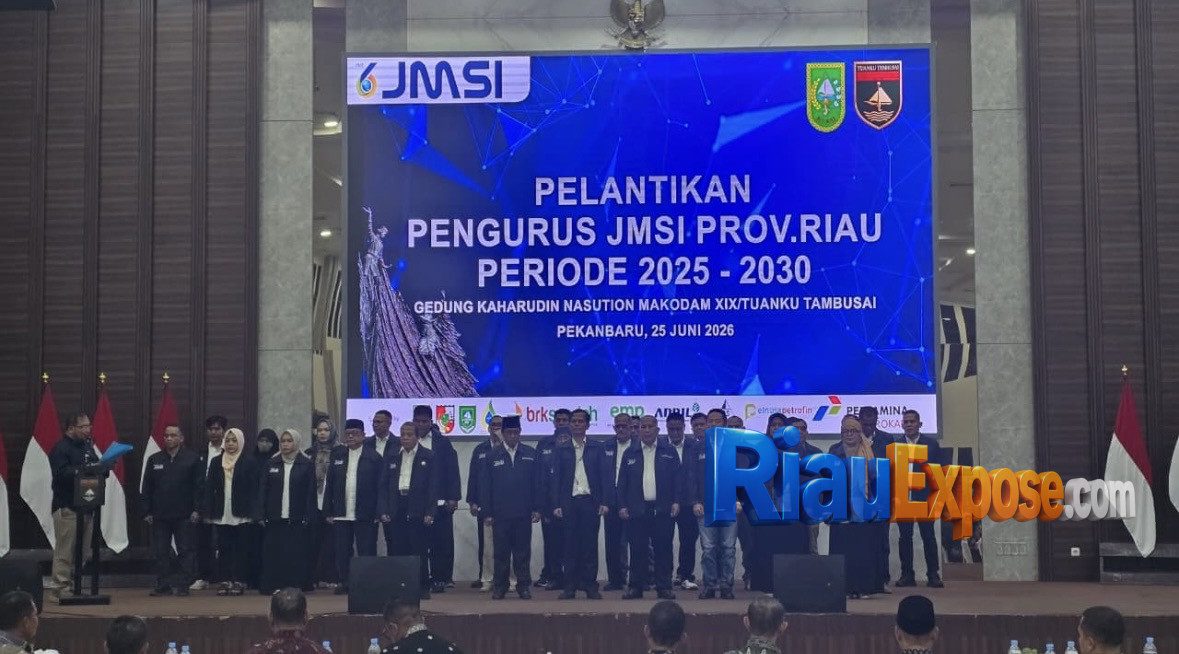Pengda JMSI Riau 2025-2030 Resmi Dilantik, Siap Perkuat Profesionalisme Pers Siber