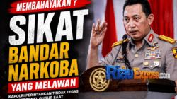 Polisi Gugur di Katingan, Kapolri Perintahkan Sikat Bandar Narkoba yang Melawan