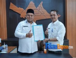 Bupati, Wabup dan Sekda Siak Dukung Inovasi E-Media Kabid IKP Kominfo