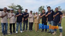 Turnamen Sepak Bola Camat Cup Kampar Kiri 2026 Resmi Dibuka, Ini Pesan Misharti