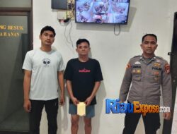 Pelaku Curanmor Dibekuk Buser Polres Inhu di Travel Tembilahan, Diduga Usai Jual Motor Curian