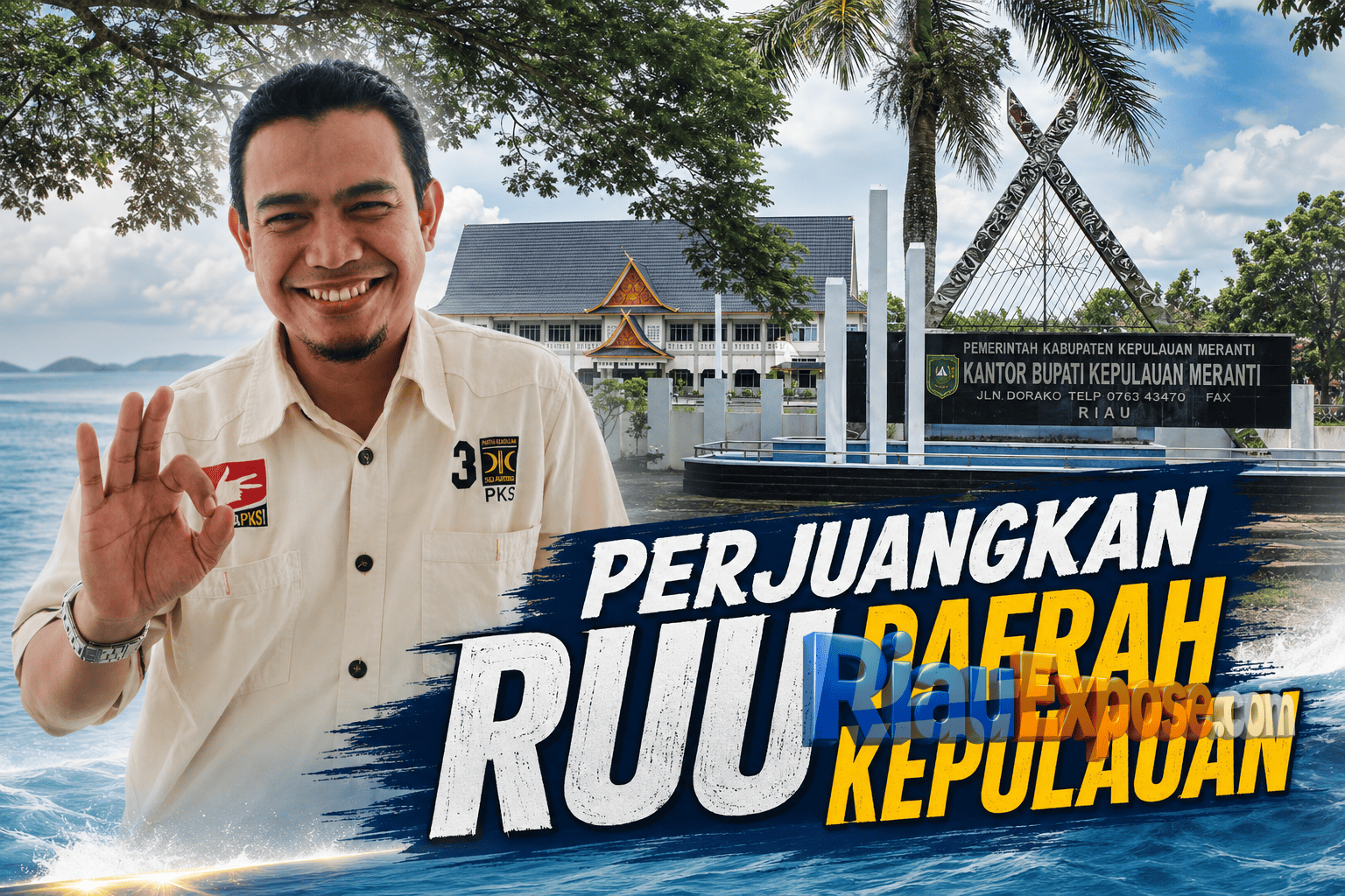 Anggota DPR RI Dapil Riau Hendry Munief menyesalkan Kepulauan Meranti tidak masuk dalam draft RUU Daerah Kepulauan.