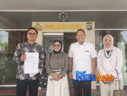 Ketua DPRD Siak Tempuh Jalur Hukum, Laporkan Dugaan Pencemaran Nama Baik ke Polisi
