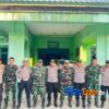 Kapolsek Bungaraya dan Sabak Auh Perkuat Sinergi TNI-Polri, Kamtibmas Makin Solid