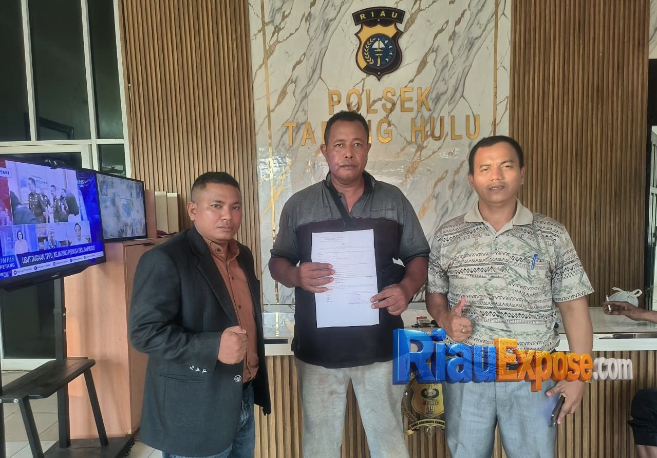 Diduga Dianiaya Orang Bayaran PTPN IV Regional III, Warga Senama Nenek Lapor Polisi