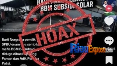 Ketua DPD PWMOI Kota Pekanbaru Aprianto, SH mengimbau masyarakat mewaspadai akun TikTok palsu yang mencatut nama dan foto dirinya serta berpotensi digunakan untuk penipuan siber.