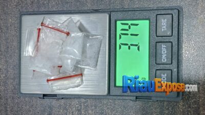 Dua Pengedar Narkoba Diciduk di Tambusai Utara, Polisi Sita 3,74 Gram Sabu 10 Barang Bukti Narkoba yang diamankan Polres Rohul