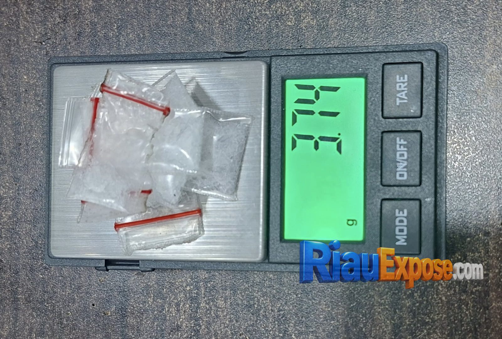 Dua Pengedar Narkoba Diciduk di Tambusai Utara, Polisi Sita 3,74 Gram Sabu 1 Barang Bukti Narkoba yang diamankan Polres Rohul