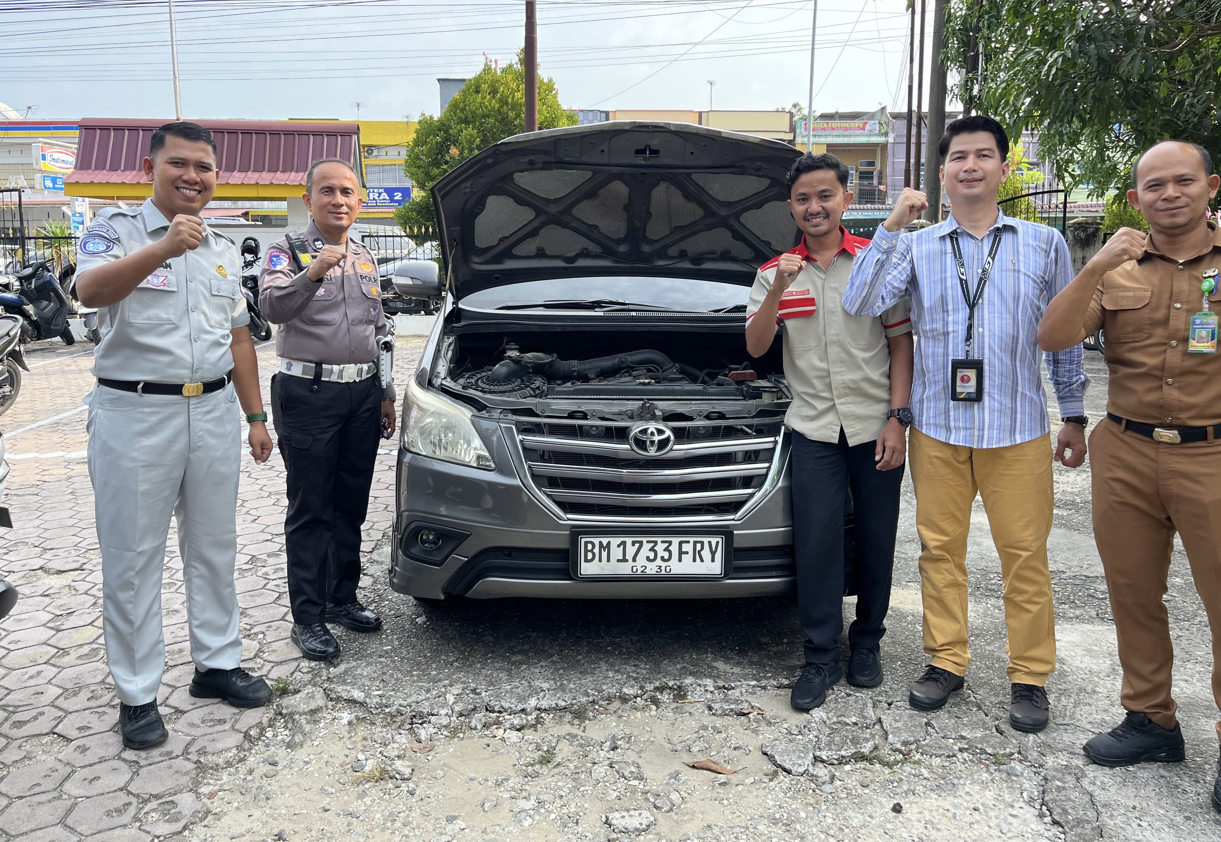 Samsat Perawang Gelar Servis Mobil Murah bagi Wajib Pajak Taat di Siak
